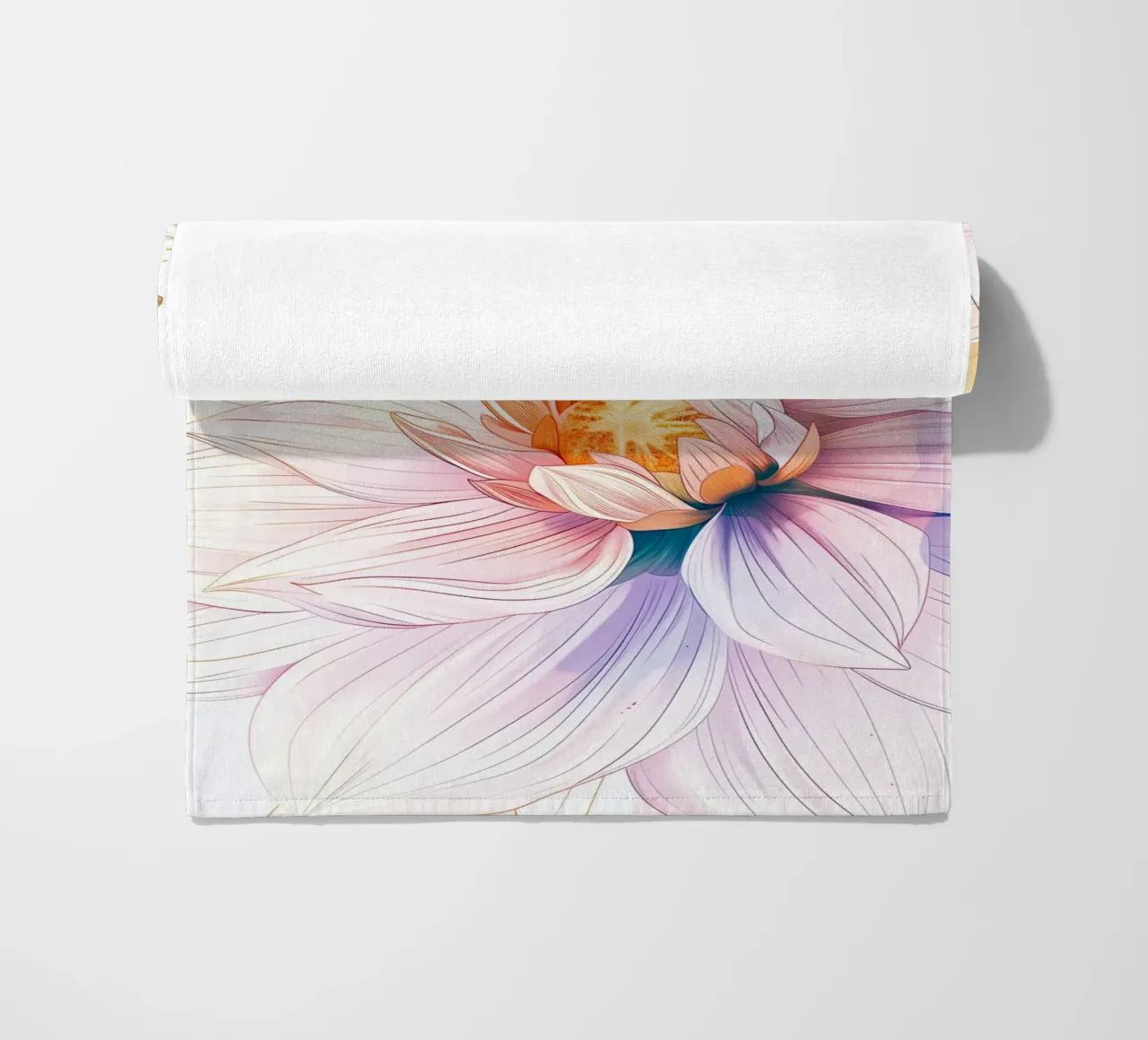 Motivo dei fiori telo mare da Justyna Jaszke JBJart