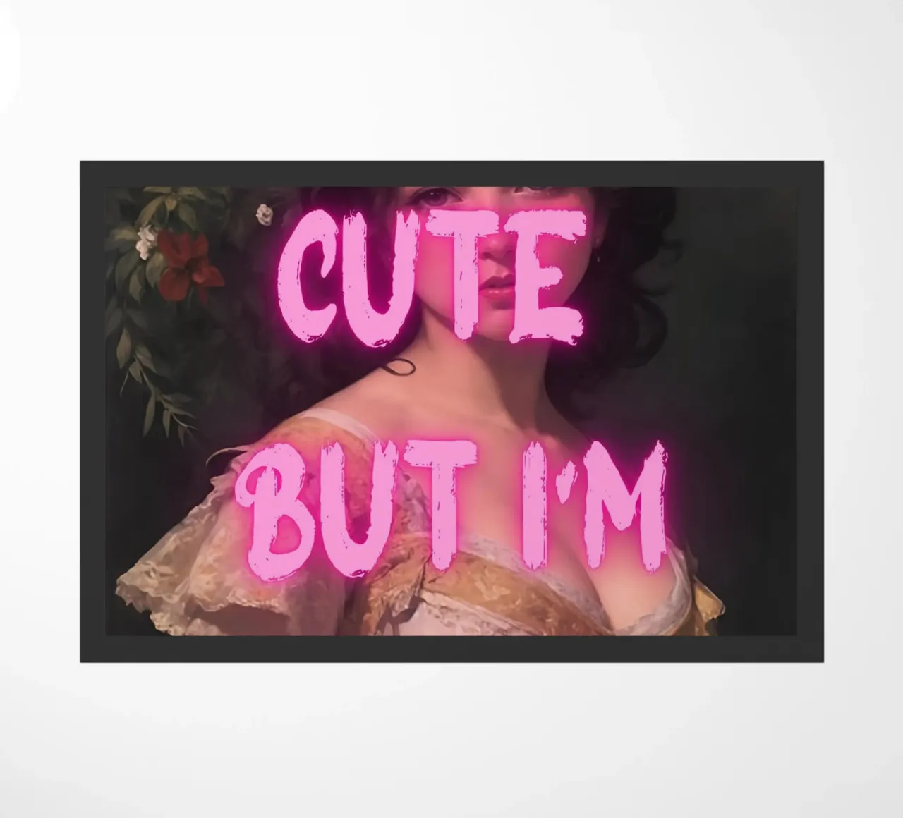 "Cute But More" - Pop Art, Remix classico, Empowerment, Trend zerbino da NorwesClub