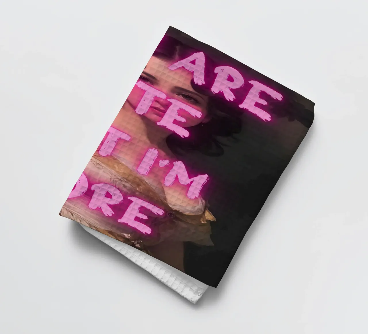 "Cute But More" - Pop Art, Remix classico, Empowerment, Trend canovaccio da cucina da NorwesClub