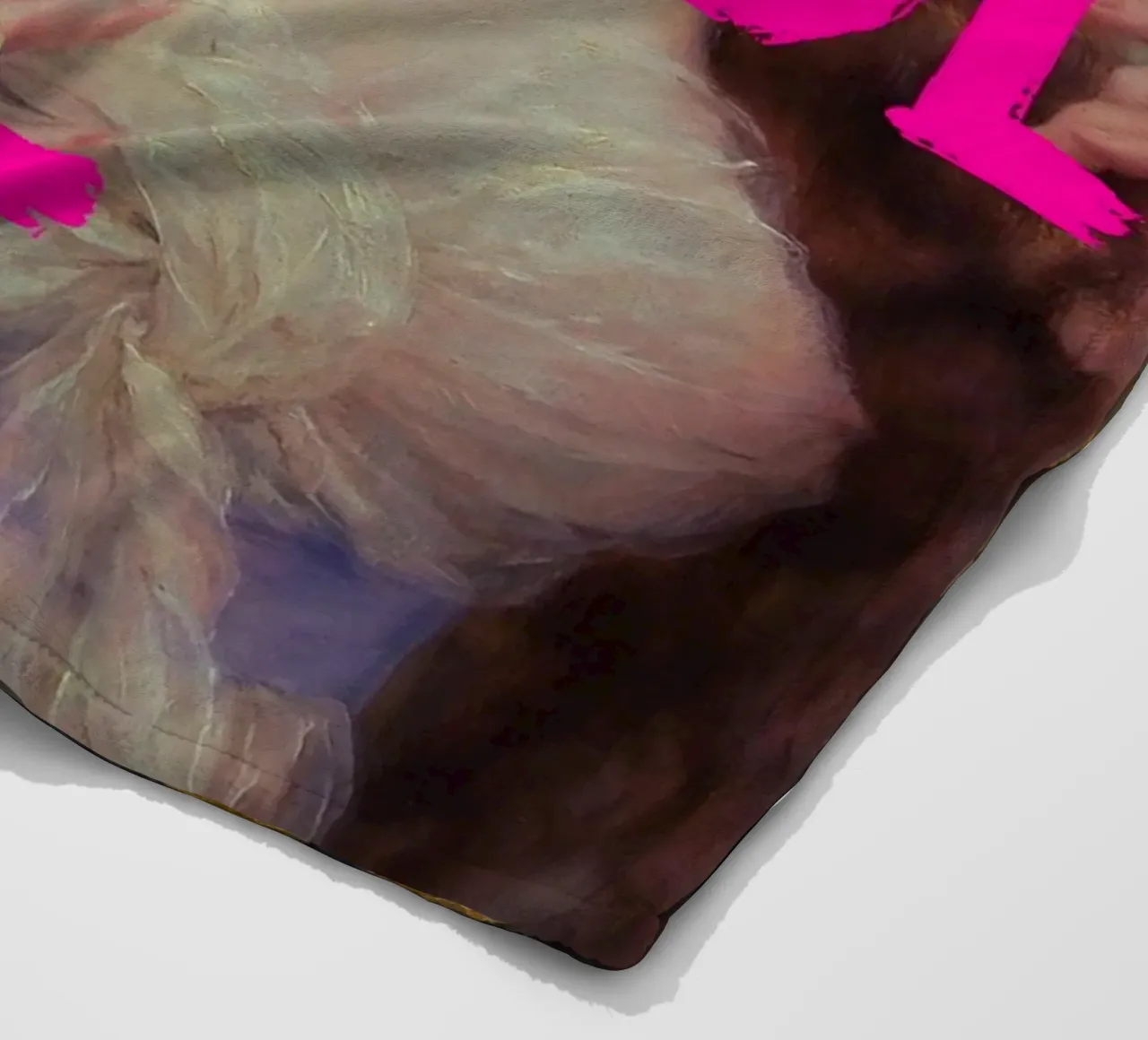 "Go On and Fool Me" - Pop Art, Remix classico, giocoso, rosa coperta in pile da NorwesClub