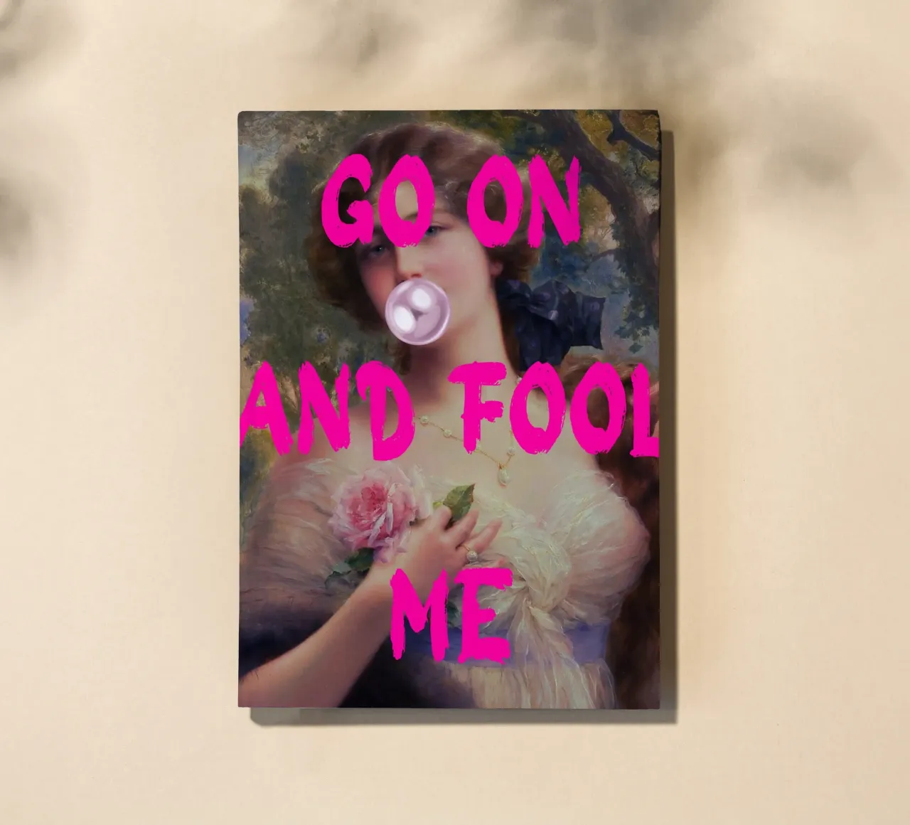 "Go On and Fool Me" - Pop Art, Remix classico, giocoso, rosa diario da NorwesClub