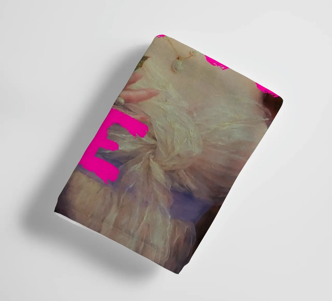 "Go On and Fool Me" - Pop Art, Remix classico, giocoso, rosa asciugamano da bagno da NorwesClub