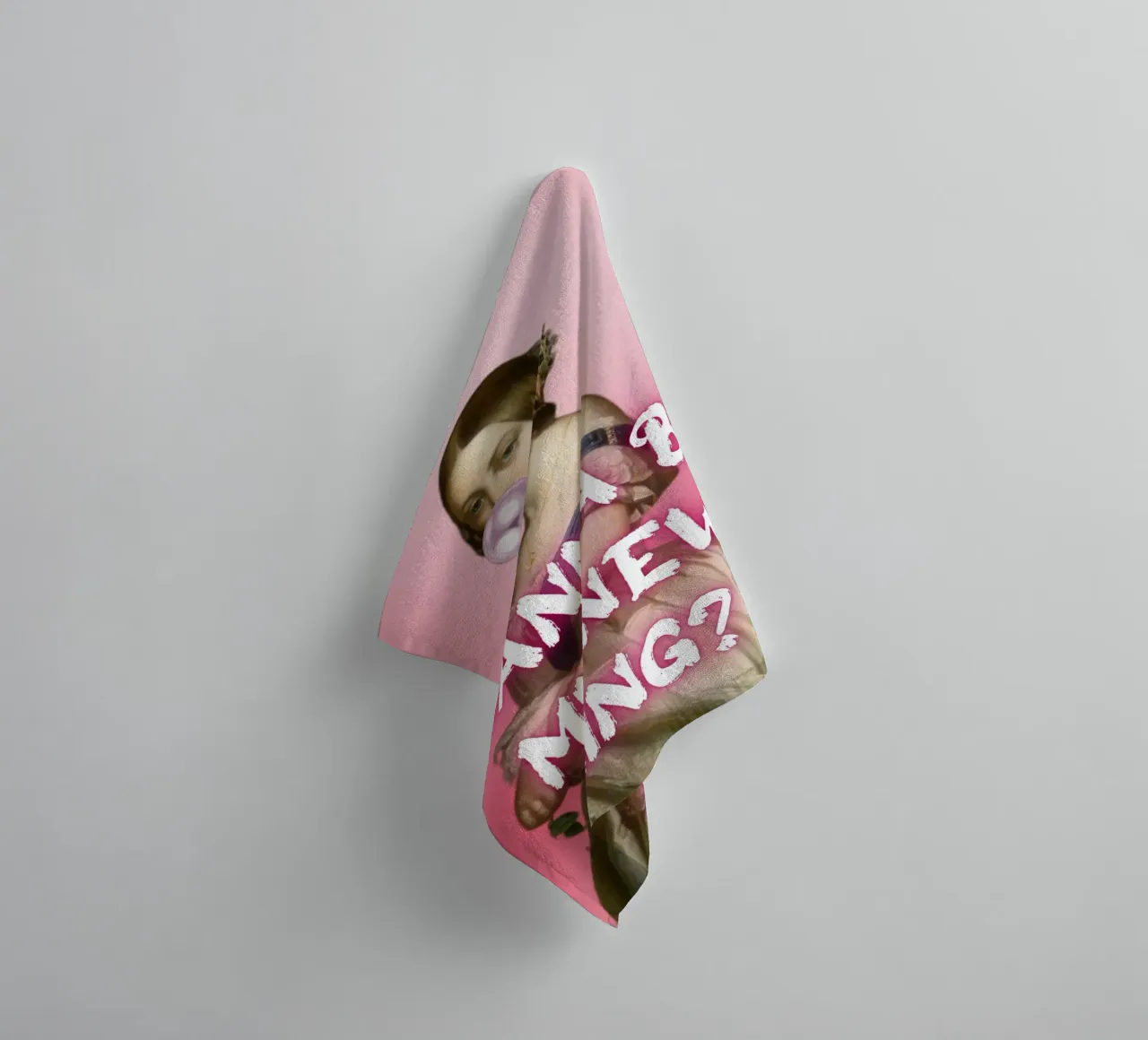 "Oh Hell No!" - Pop Art, Remix classico, Umoristico, Ribelle asciugamano da bagno da NorwesClub