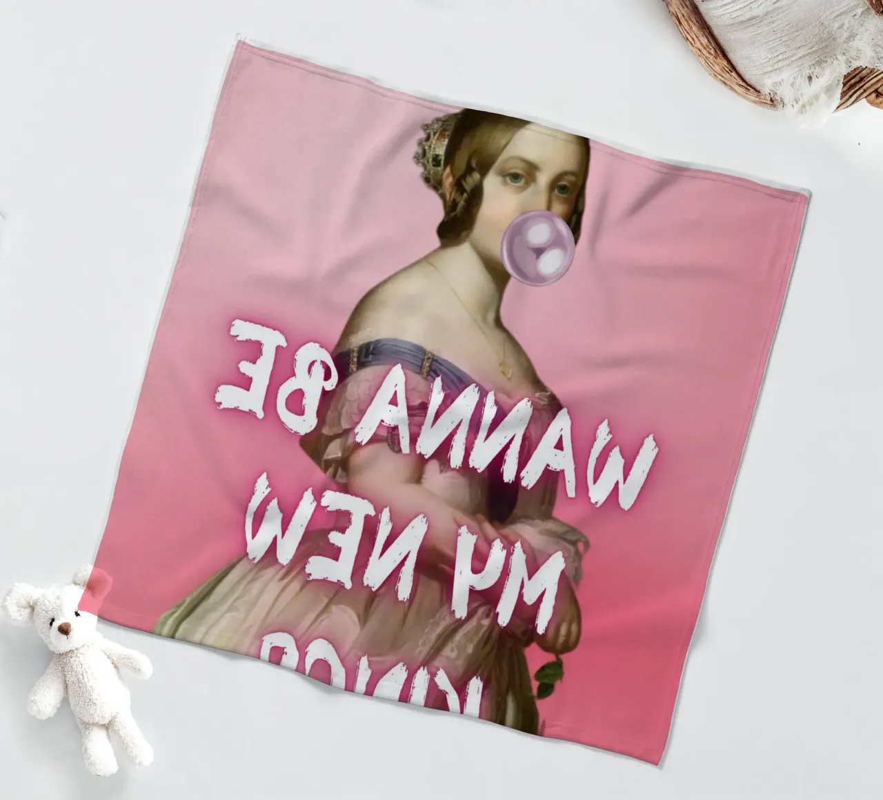 "Oh Hell No!" - Pop Art, Remix classico, Umoristico, Ribelle coperta in pile da NorwesClub