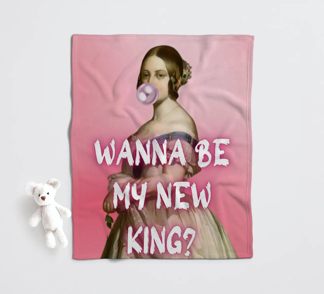 "Oh Hell No!" - Pop Art, Remix classico, Umoristico, Ribelle coperta in pile da NorwesClub