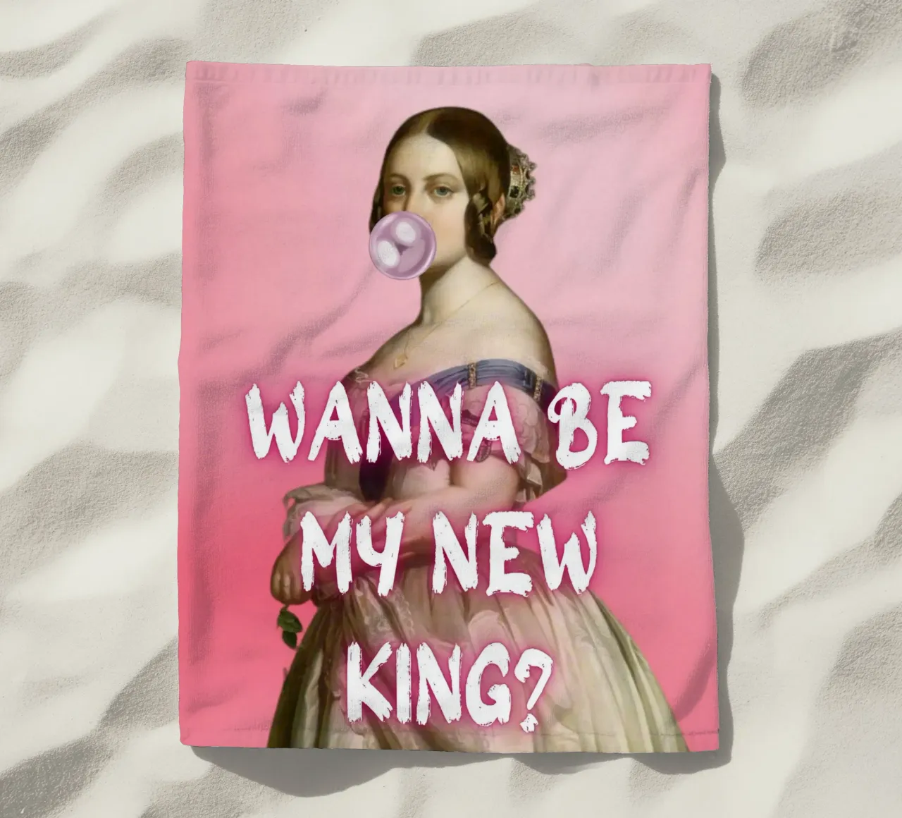 "Oh Hell No!" - Pop Art, Remix classico, Umoristico, Ribelle telo mare da NorwesClub