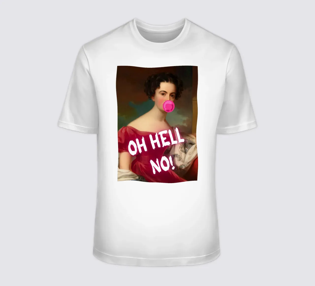 "Oh Hell No!" - Pop Art, Remix classico, Umoristico, Ribelle t-shirt da NorwesClub