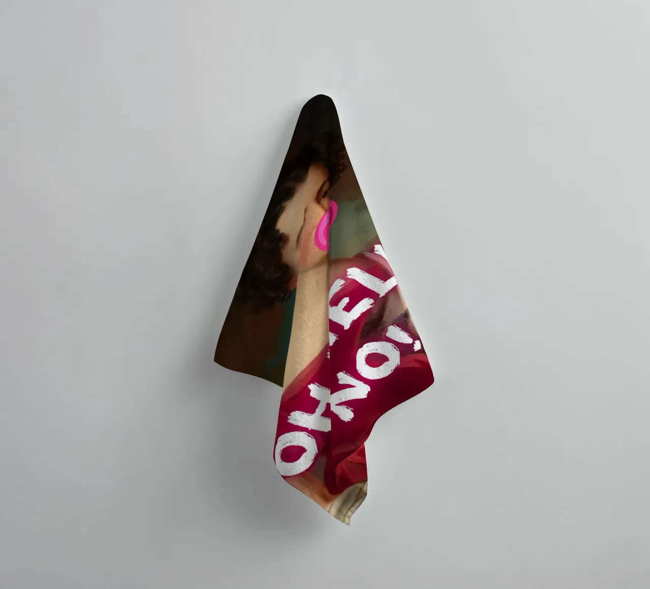 "Oh Hell No!" - Pop Art, Remix classico, Umoristico, Ribelle asciugamano da bagno da NorwesClub