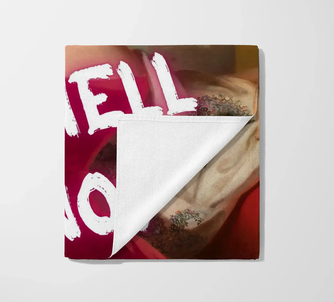"Oh Hell No!" - Pop Art, Remix classico, Umoristico, Ribelle telo mare da NorwesClub