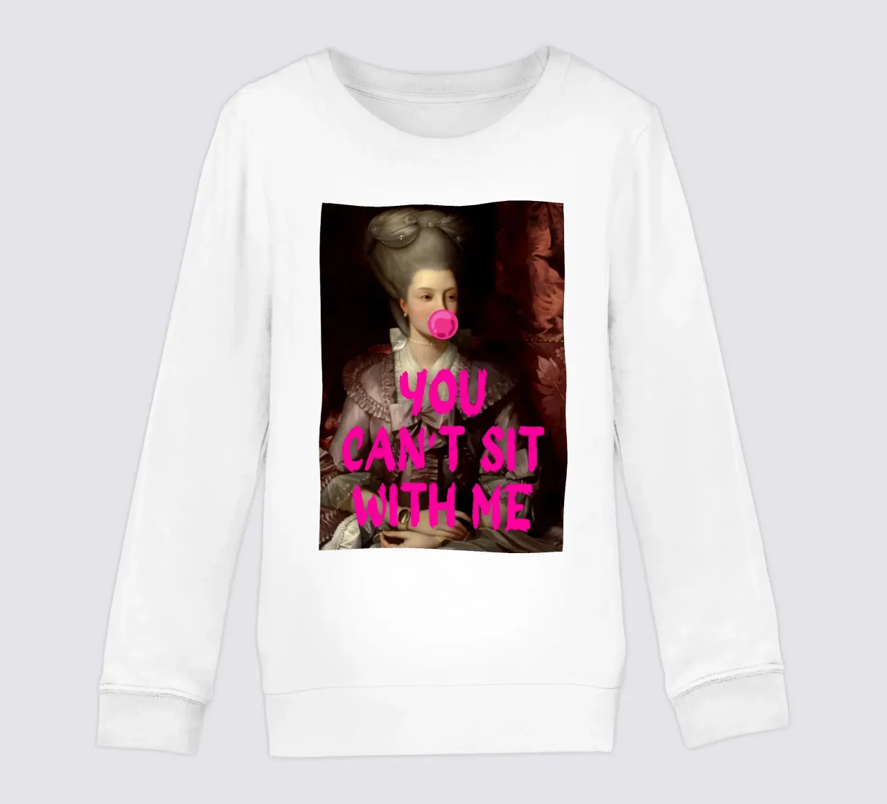 "Can't Sit With Me" - Pop Art, Remix classico, Meme Culture, felpa bambino da NorwesClub