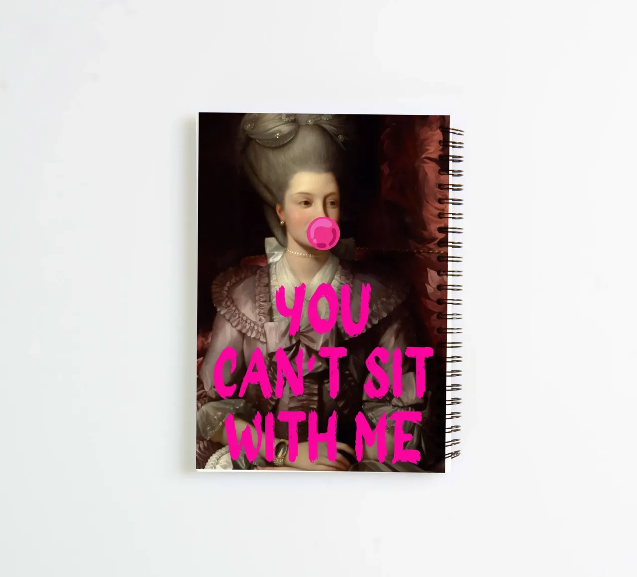 "Can't Sit With Me" - Pop Art, Classic Remix, Meme Culture, spiral notebook by NorwesClub