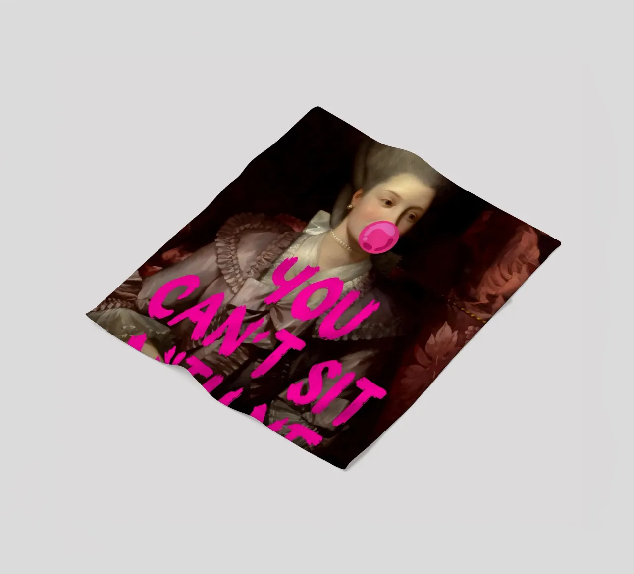 "Can't Sit With Me" - Pop Art, Remix classico, Meme Culture, coperta in pile da NorwesClub