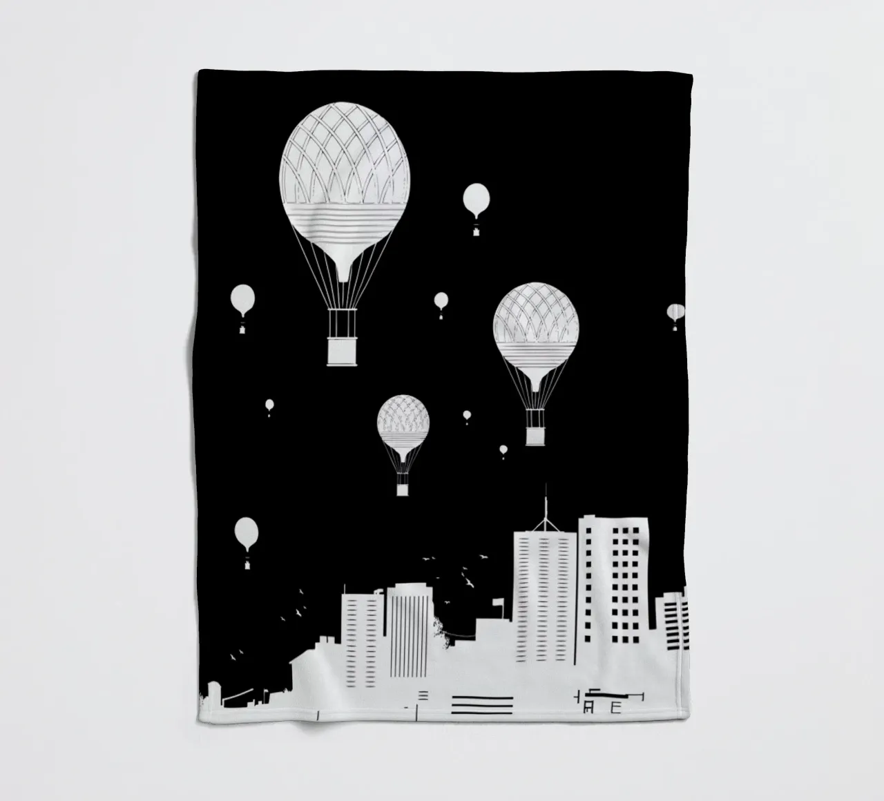 Balloons And The City coperta in pile da Balazs Solti