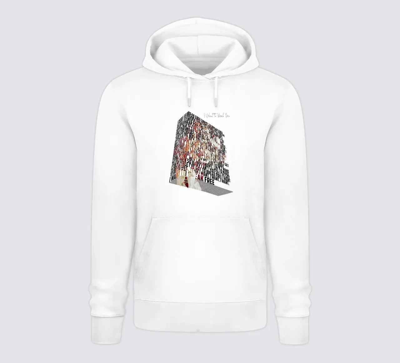 I Want to Break Free (Lyrics Book) hoodie by Gunawan Rb