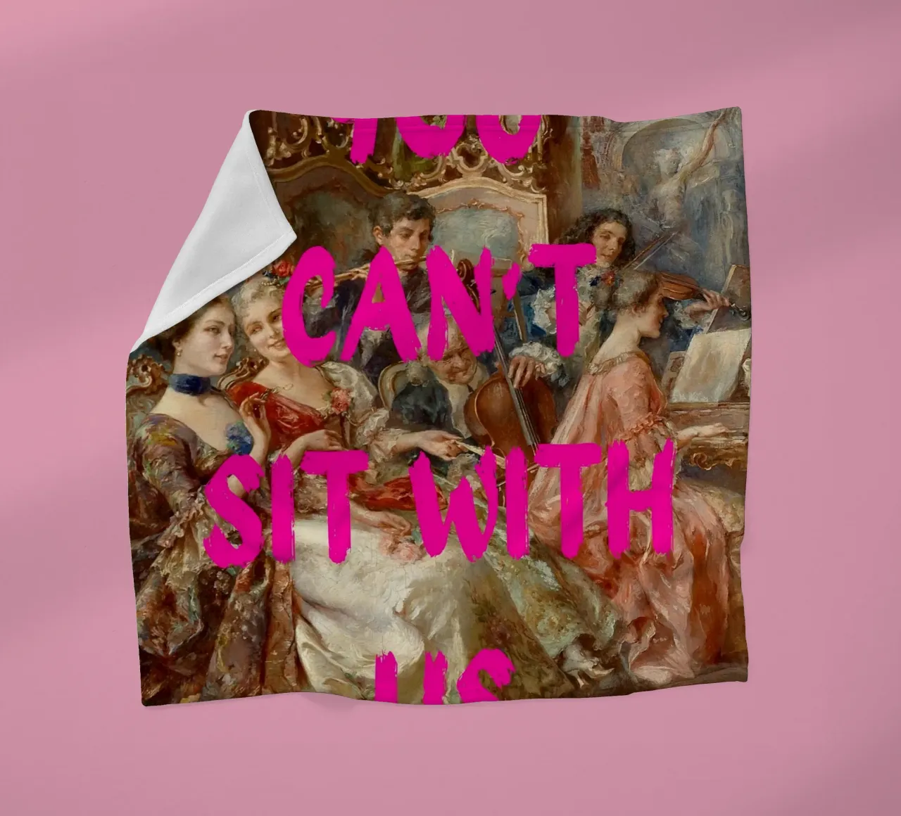 "Can't Sit With Us" - Pop Art, Rococo Remix, Meme Culture, P coperta in pile da NorwesClub