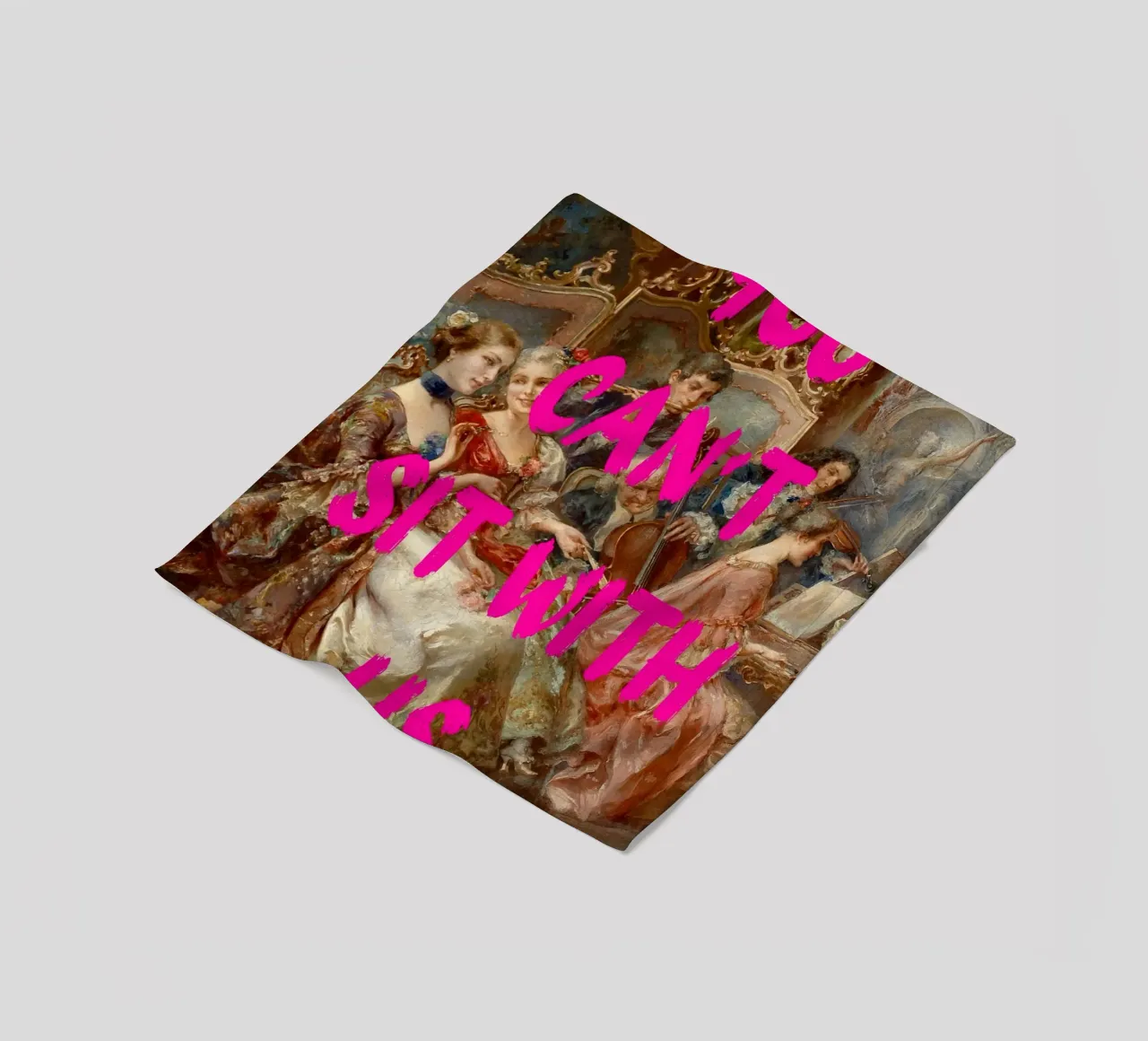 "Can't Sit With Us" - Pop Art, Rococo Remix, Meme Culture, P coperta in pile da NorwesClub