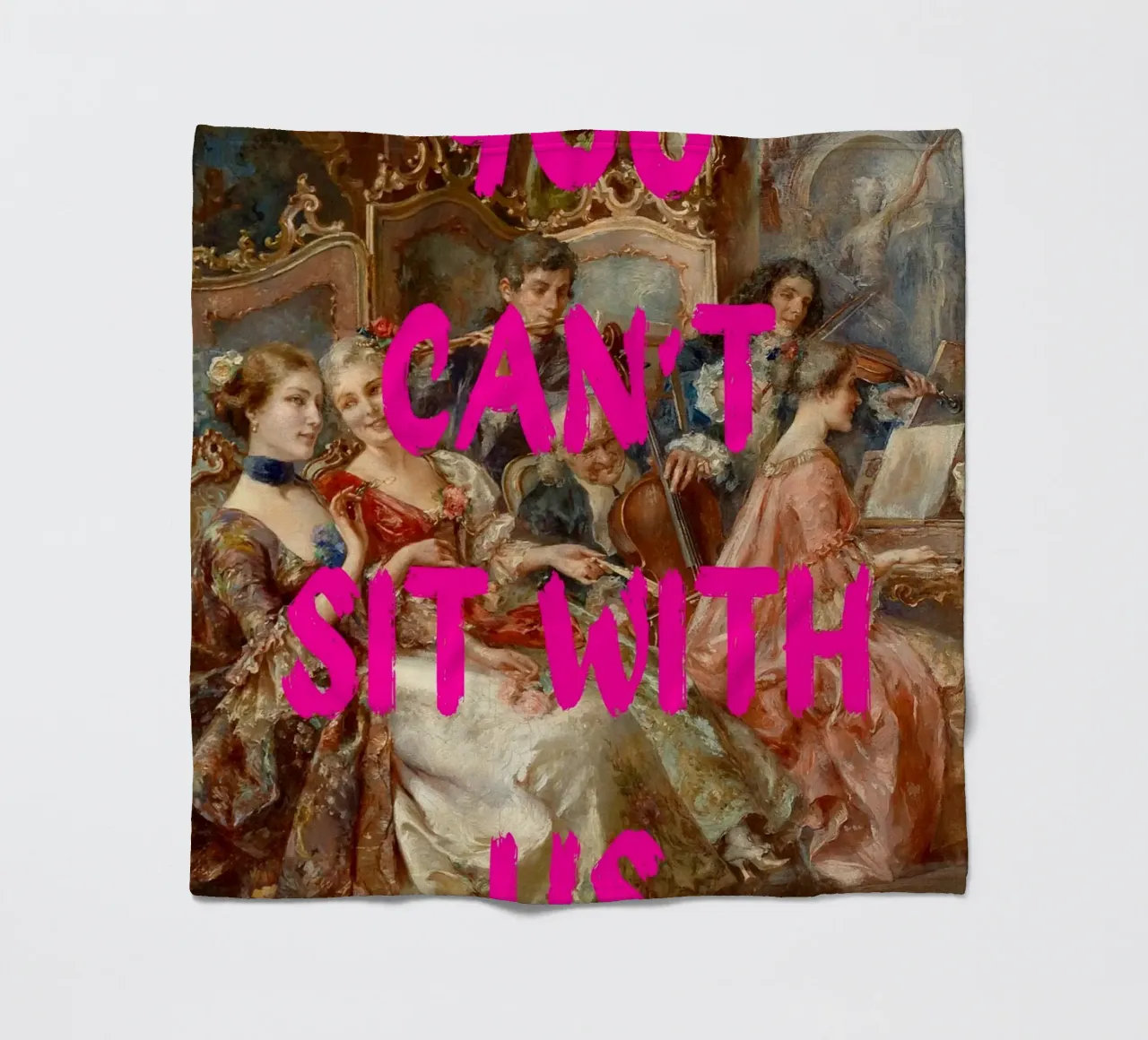 "Can't Sit With Us" - Pop Art, Rococo Remix, Meme Culture, P coperta in pile da NorwesClub