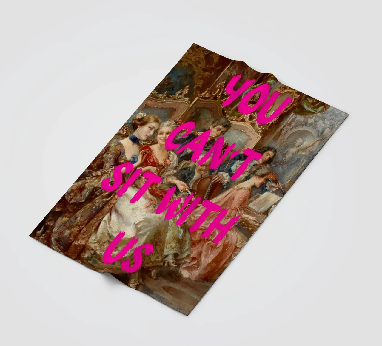 "Can't Sit With Us" - Pop Art, Rococo Remix, Meme Culture, P coperta in pile da NorwesClub