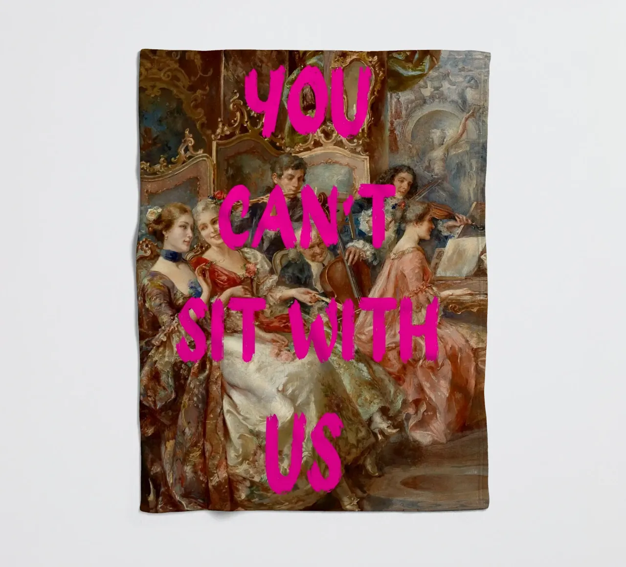 "Can't Sit With Us" - Pop Art, Rococo Remix, Meme Culture, P coperta in pile da NorwesClub