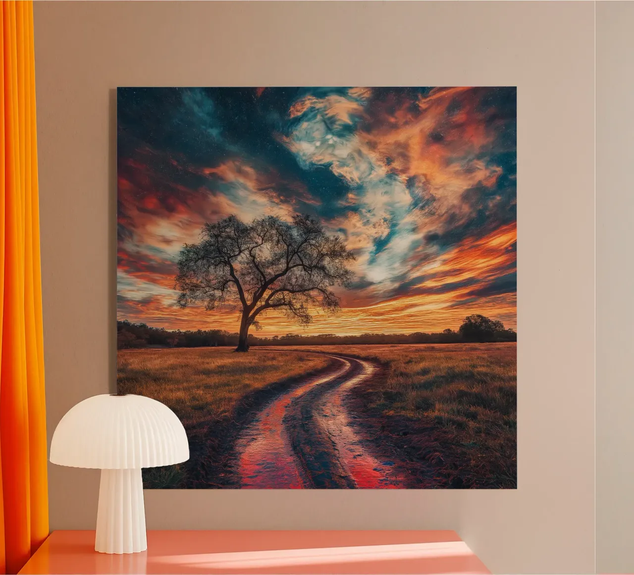 Milky way and sunset plexiglass da Motivate-Today
