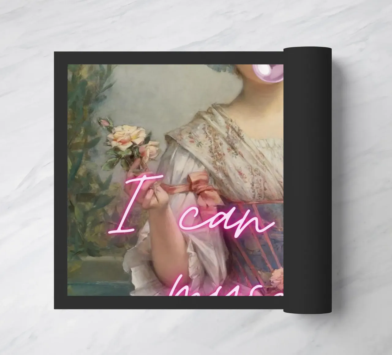 "Comprarmi dei fiori" - Léon Comerre, Pop Art, Empowerment zerbino da NorwesClub