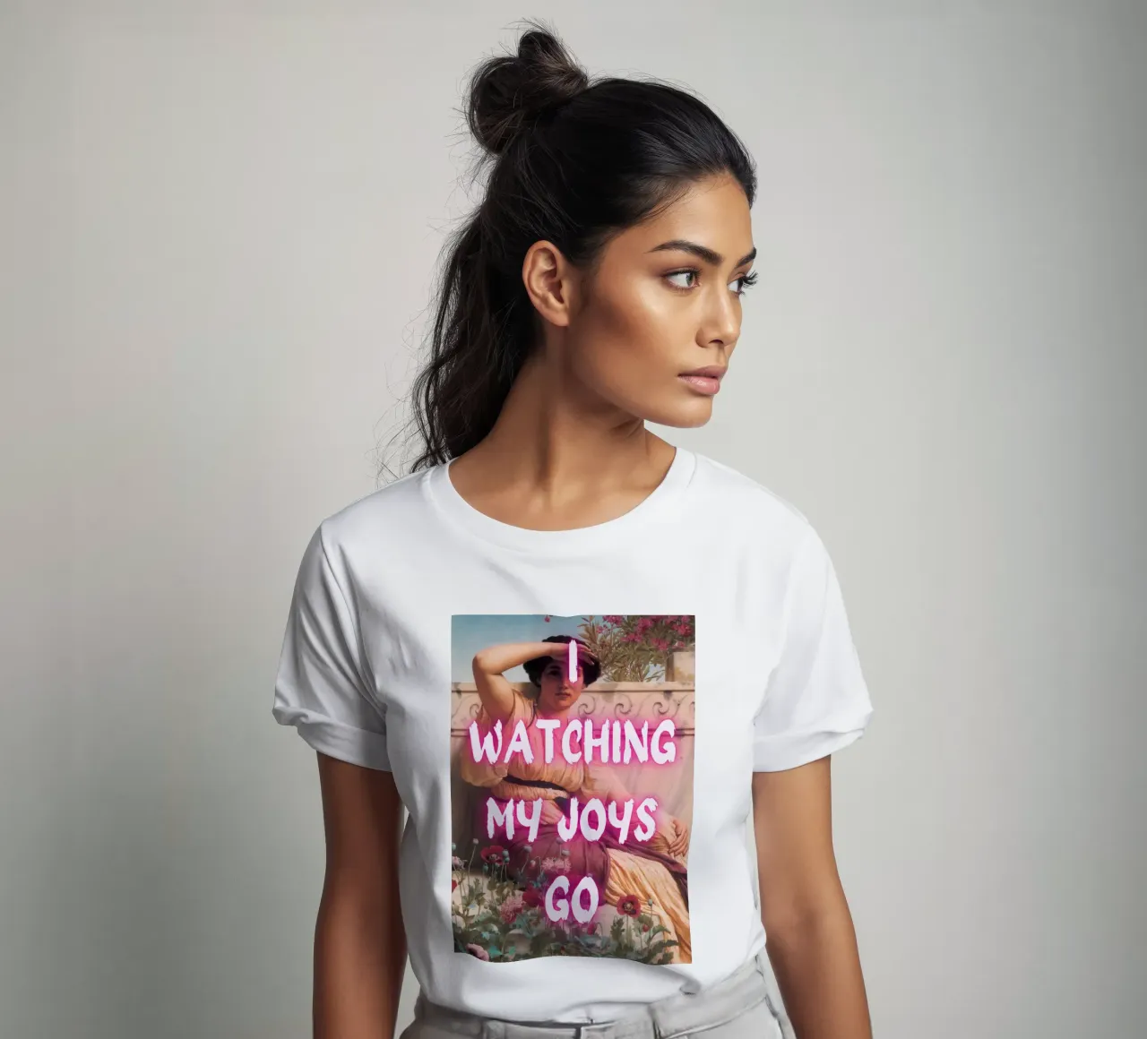 "Watching Joys Go" - Classic Remix, Pop Art, Emotional, Tren t-shirt by NorwesClub