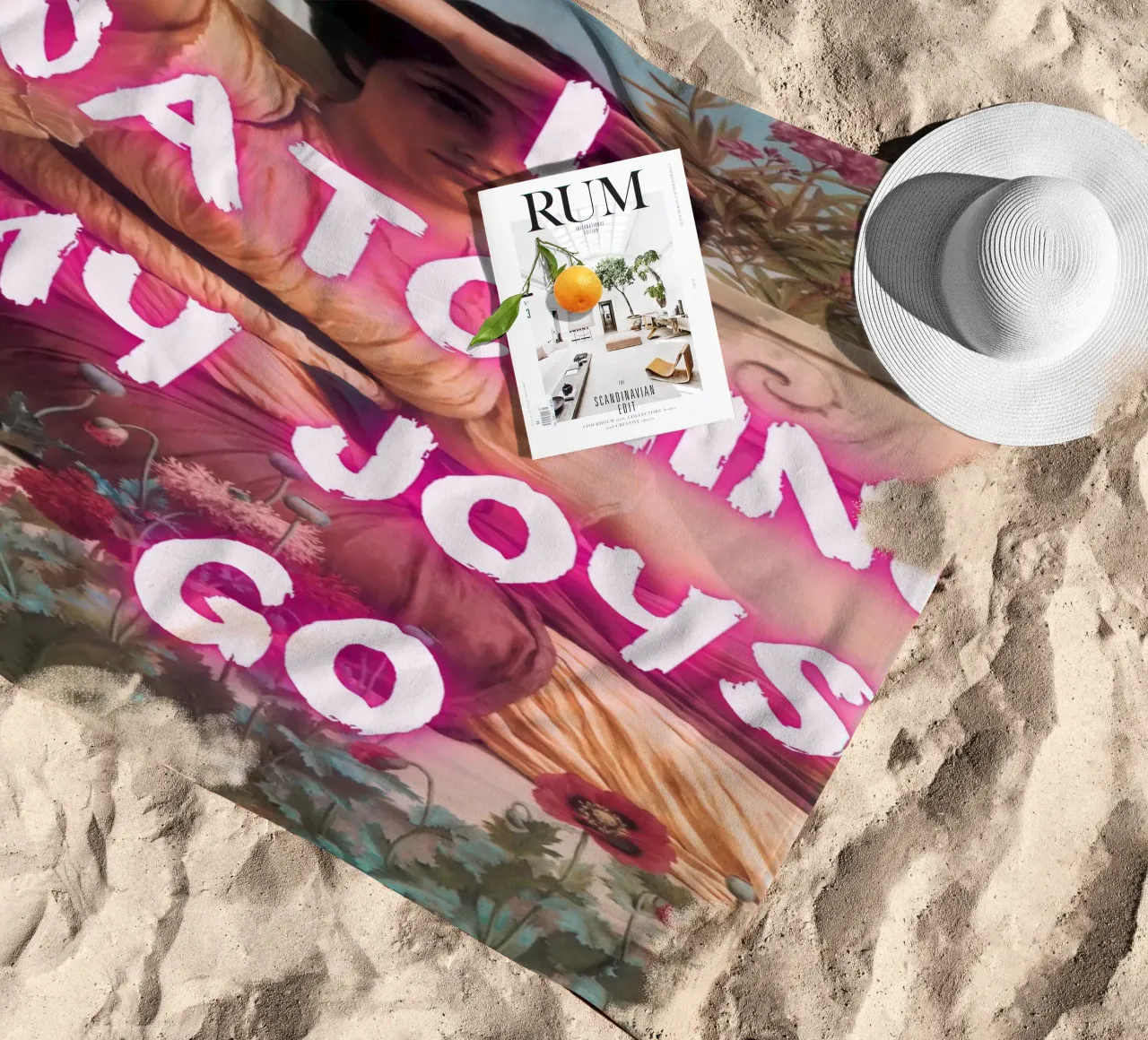 "Watching Joys Go" - Remix classico, Pop Art, emozionale, Tren telo mare da NorwesClub