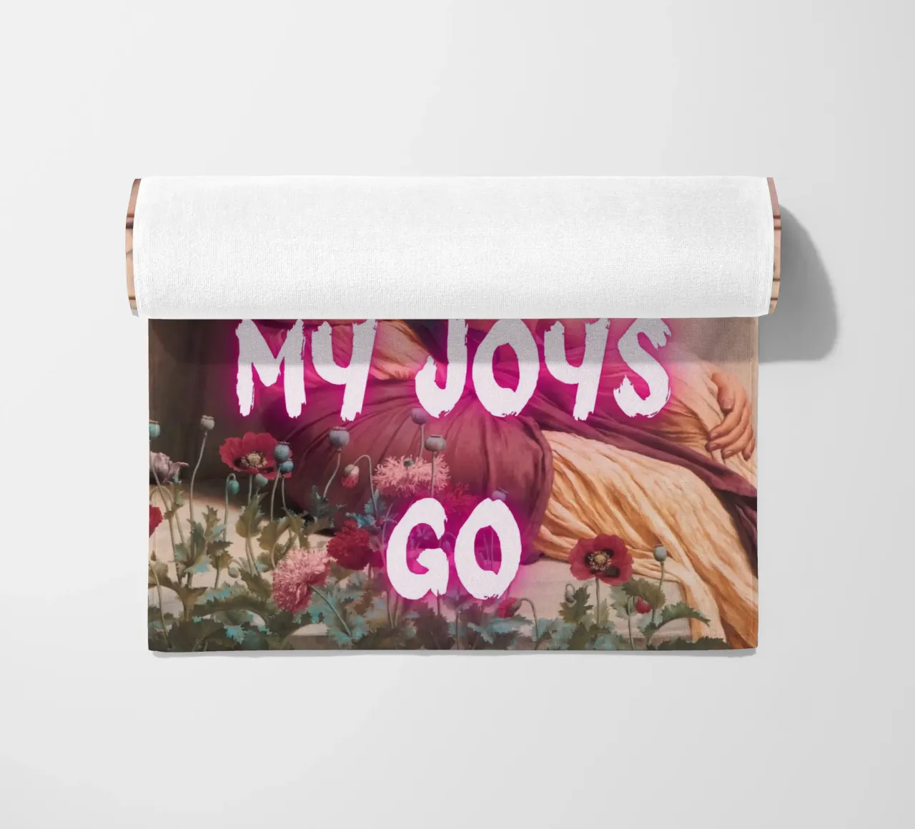 "Watching Joys Go" - Remix classico, Pop Art, emozionale, Tren telo mare da NorwesClub