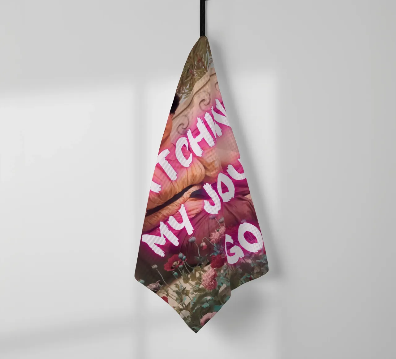 "Watching Joys Go" - Remix classico, Pop Art, emozionale, Tren canovaccio da cucina da NorwesClub