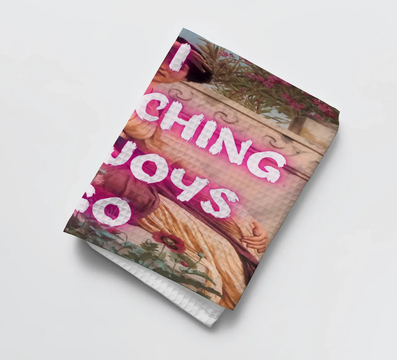 "Watching Joys Go" - Remix classico, Pop Art, emozionale, Tren canovaccio da cucina da NorwesClub