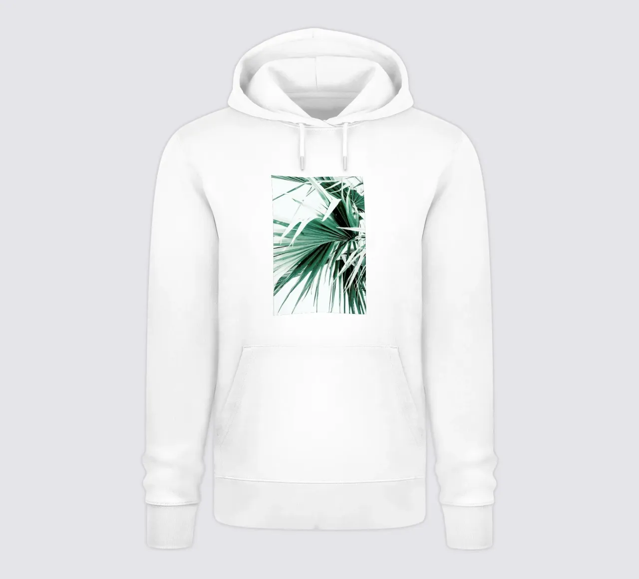Palm Leaves 2 felpa con cappuccio da Victoria Frost