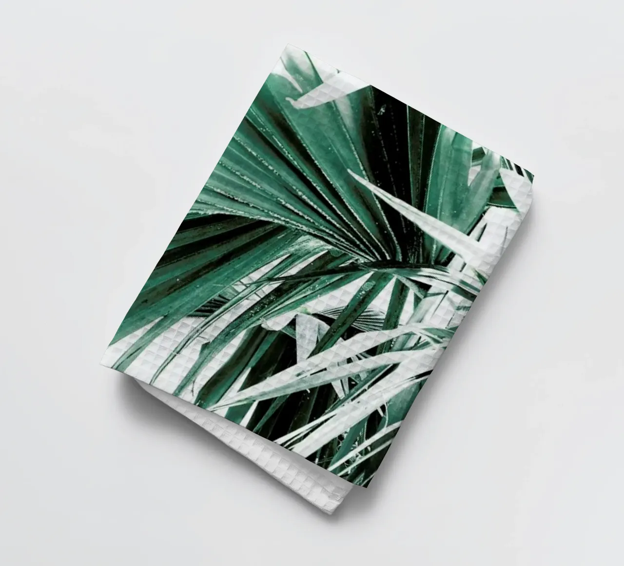 Palm Leaves 2 canovaccio da cucina da Victoria Frost