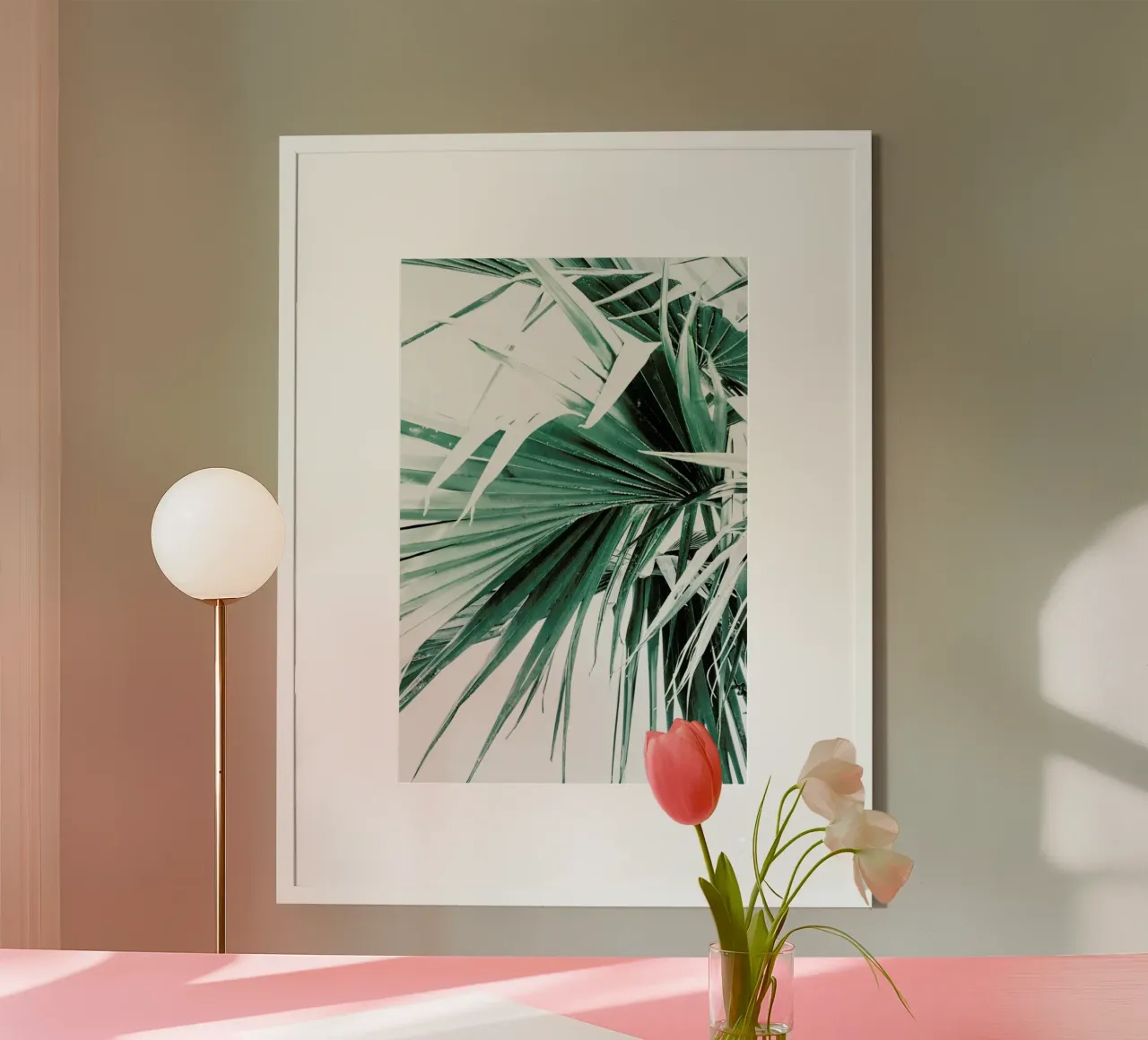 Palm Leaves 2 Poster von Victoria Frost