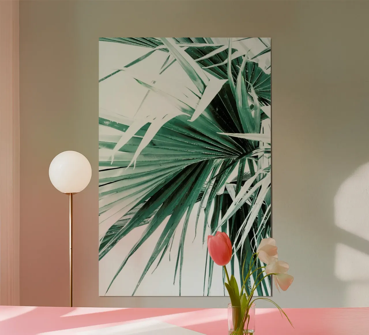 Palm Leaves 2 Poster von Victoria Frost