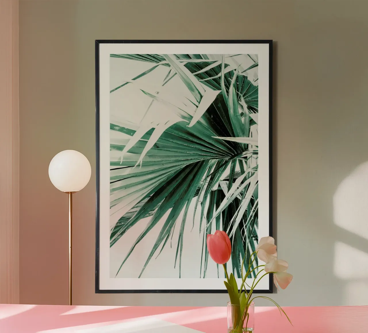 Palm Leaves 2 Poster von Victoria Frost