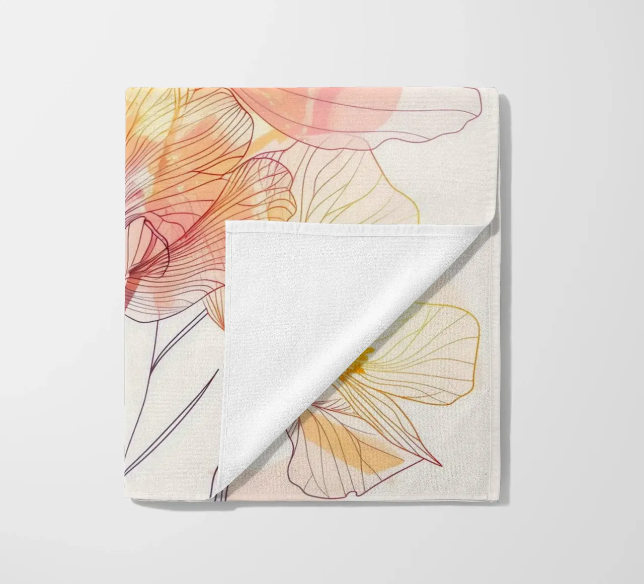 Flowers pattern telo mare da Justyna Jaszke JBJart