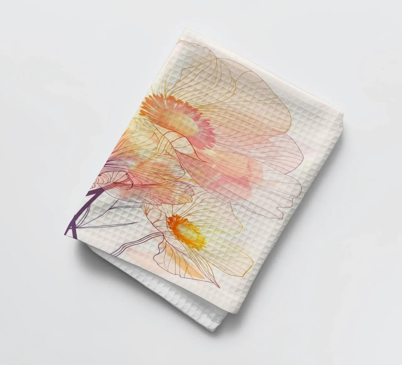 Motif de fleurs torchon de Justyna Jaszke JBJart