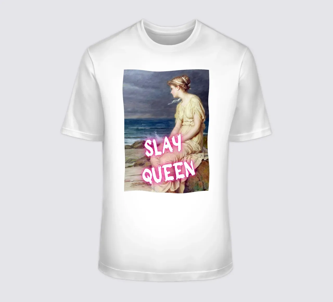 "Slay Queen" - Pop Art, Remix classico, Empowerment, Trendy P t-shirt da NorwesClub