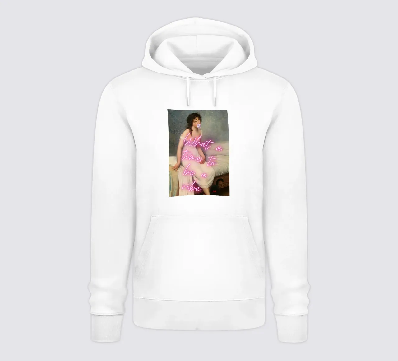 "Time to Be a Vibe" - Pop-Art, klassischer Remix, trendig, chillig Hoodie von NorwesClub