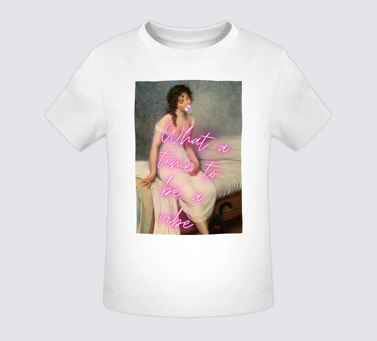 "Time to Be a Vibe" - Pop Art, Remix classico, Trendy, Chill maglietta neonato da NorwesClub