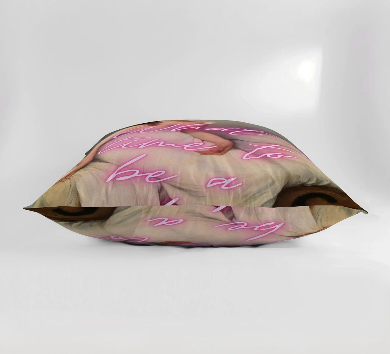 "Time to Be a Vibe" - Pop Art, Remix classico, Trendy, Chill cuscino da NorwesClub