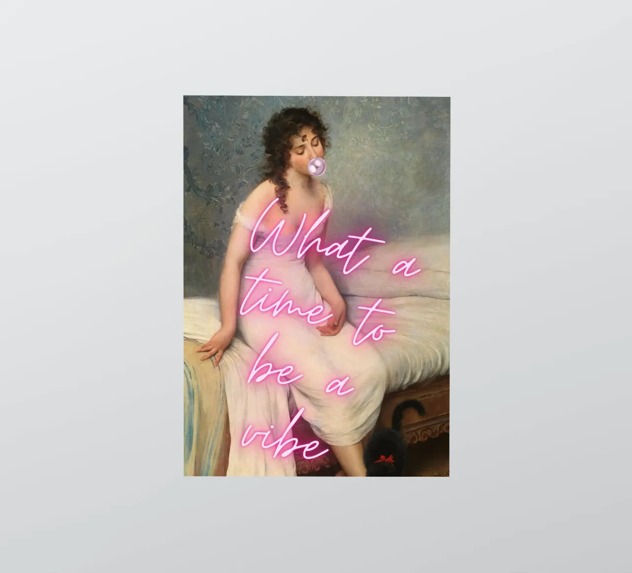 "Time to Be a Vibe" - Pop Art, Remix classico, Trendy, Chill adesivo da NorwesClub