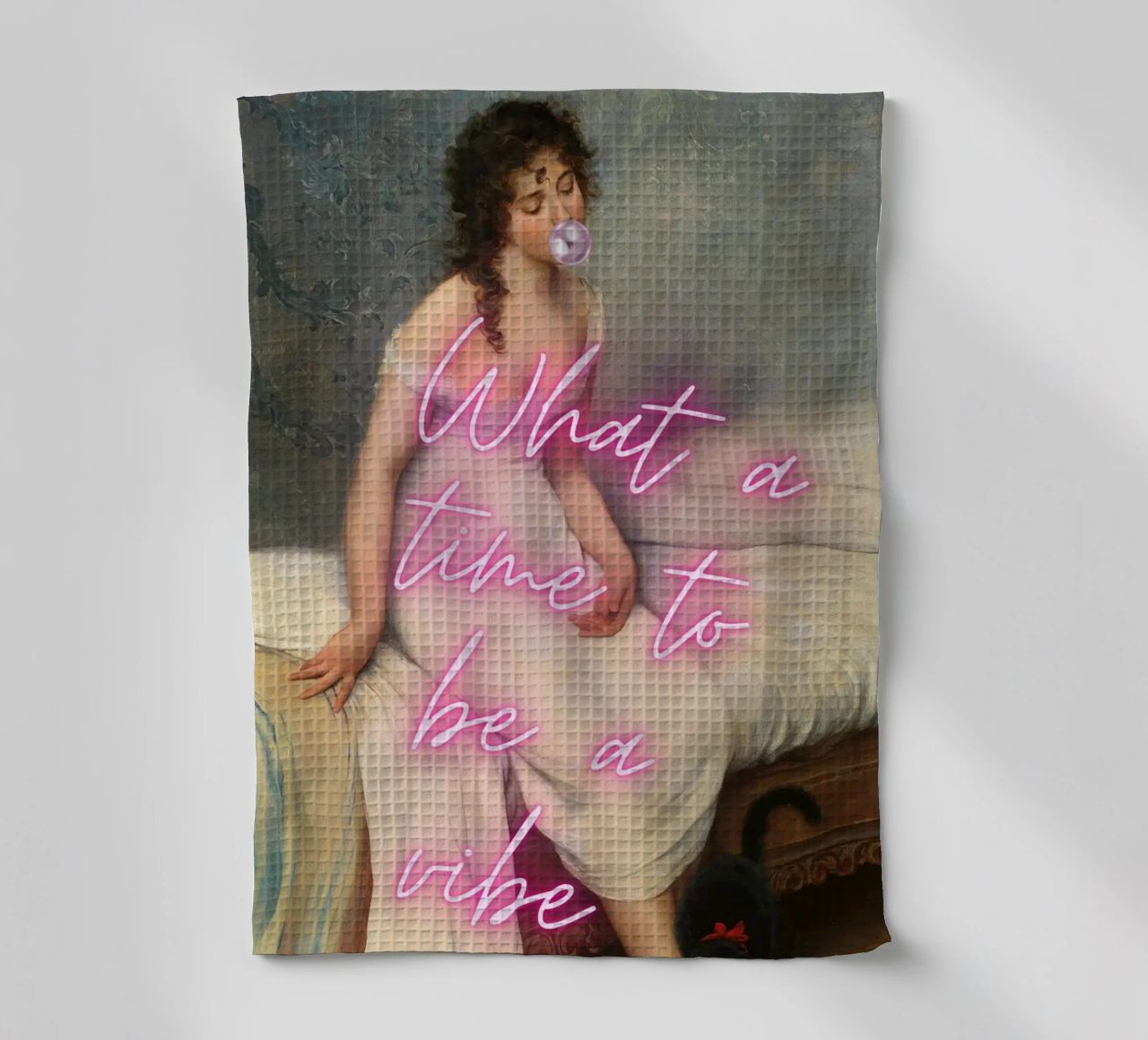 "Time to Be a Vibe" - Pop Art, Remix classico, Trendy, Chill canovaccio da cucina da NorwesClub