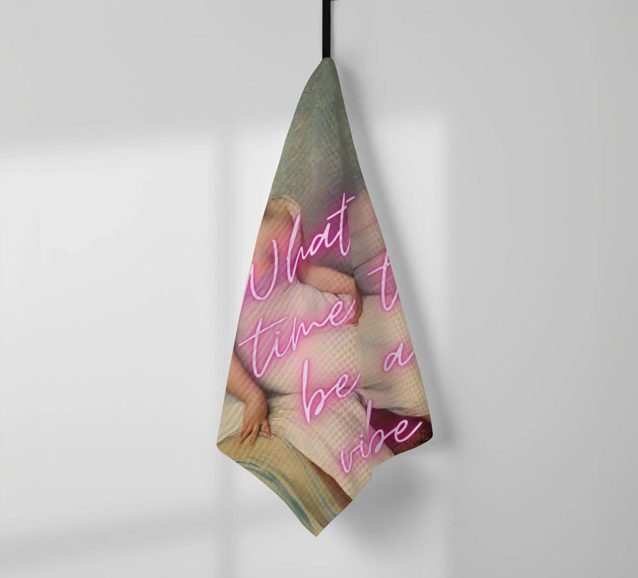 "Time to Be a Vibe" - Pop Art, Remix classico, Trendy, Chill canovaccio da cucina da NorwesClub