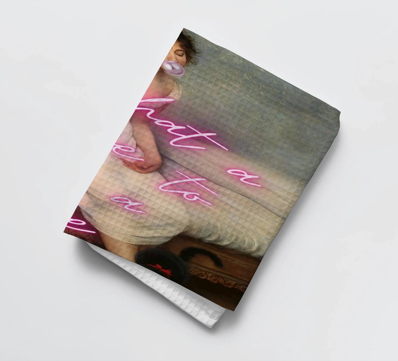 "Time to Be a Vibe" - Pop Art, Remix classico, Trendy, Chill canovaccio da cucina da NorwesClub