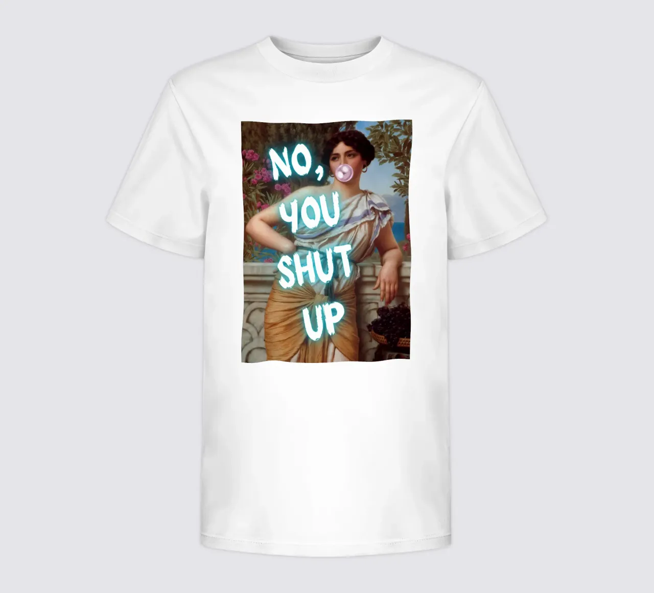 "No, tu stai zitto!" - Pop Art, Remix classico, umoristico, audace t-shirt bambini da NorwesClub