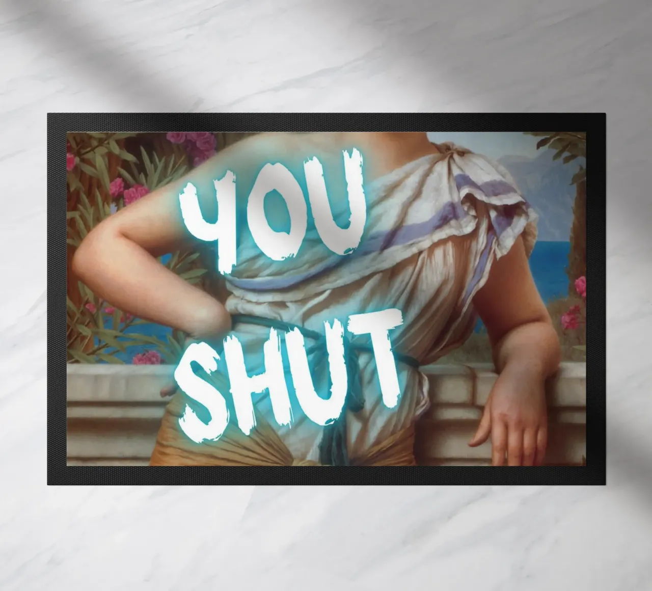 "No, tu stai zitto!" - Pop Art, Remix classico, umoristico, audace zerbino da NorwesClub