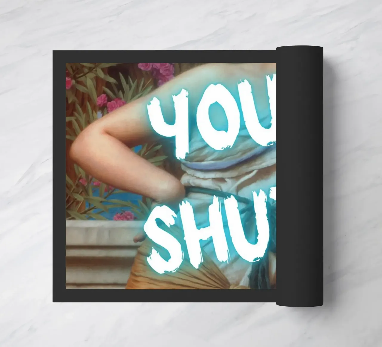 "No, tu stai zitto!" - Pop Art, Remix classico, umoristico, audace zerbino da NorwesClub