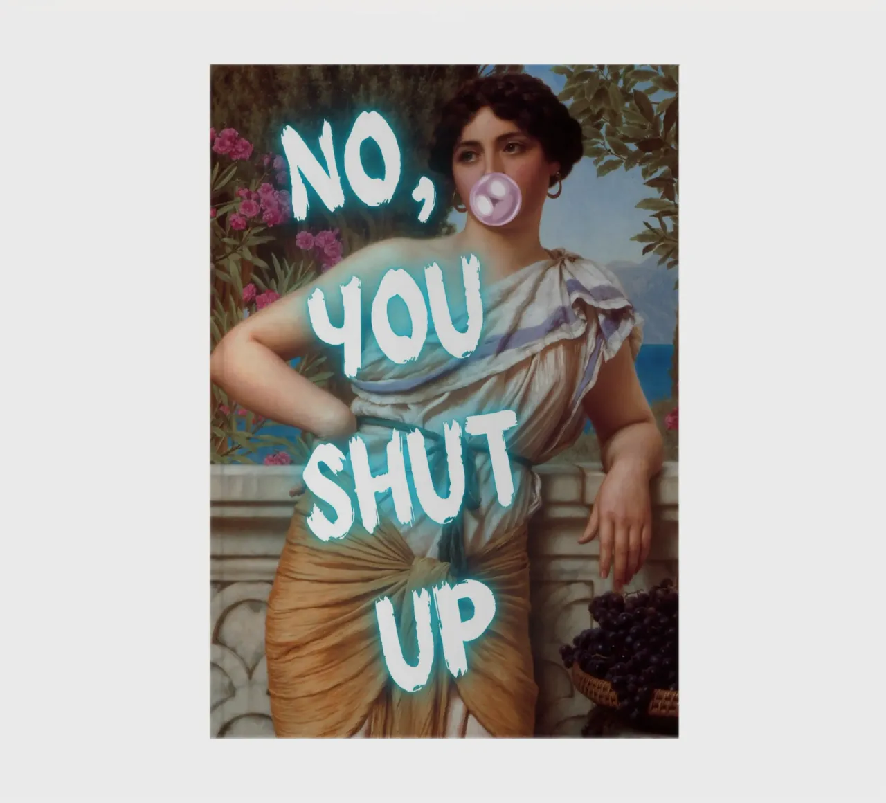 "No, tu stai zitto!" - Pop Art, Remix classico, umoristico, audace diario da NorwesClub