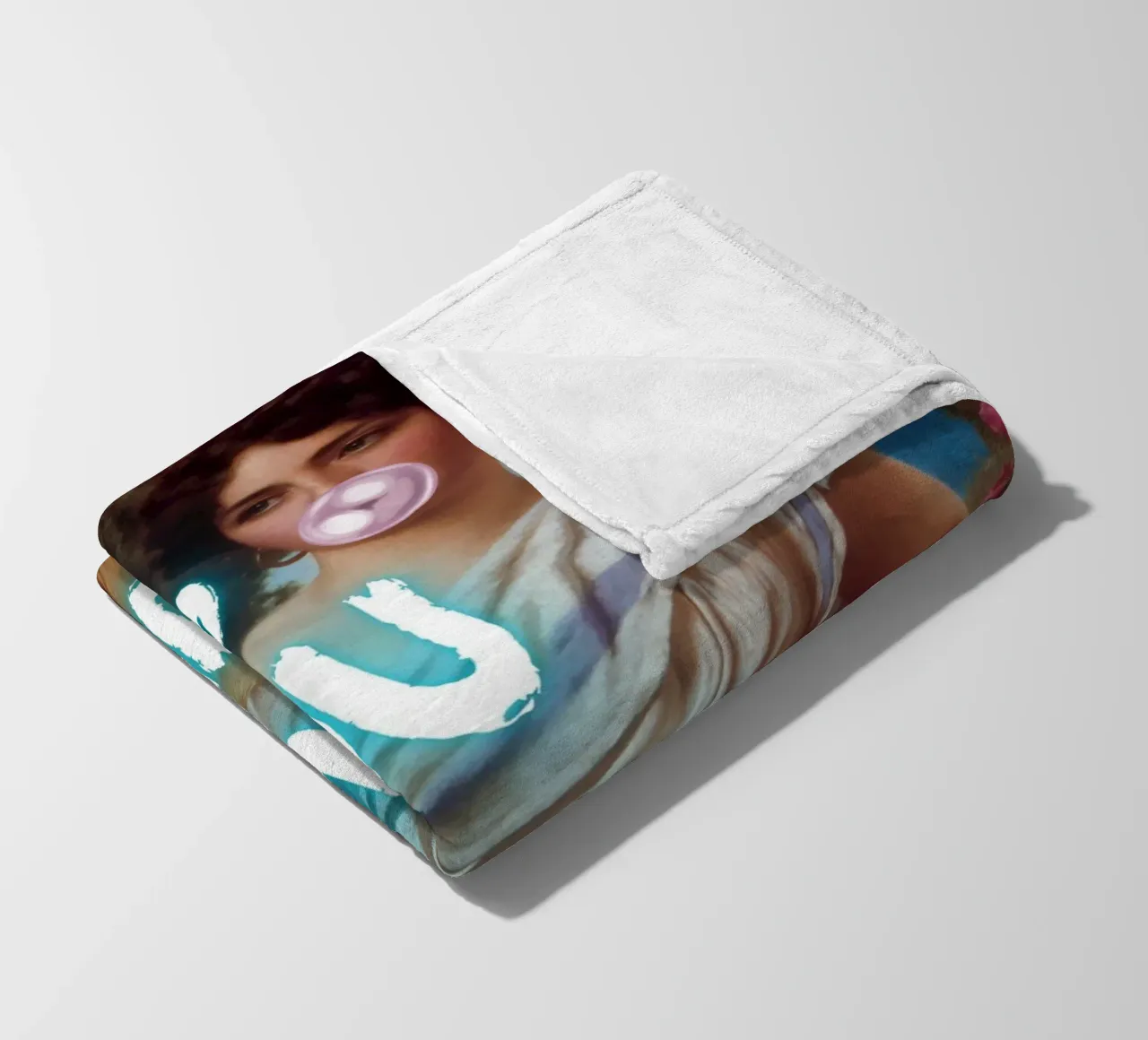 "No, tu stai zitto!" - Pop Art, Remix classico, umoristico, audace coperta in pile da NorwesClub